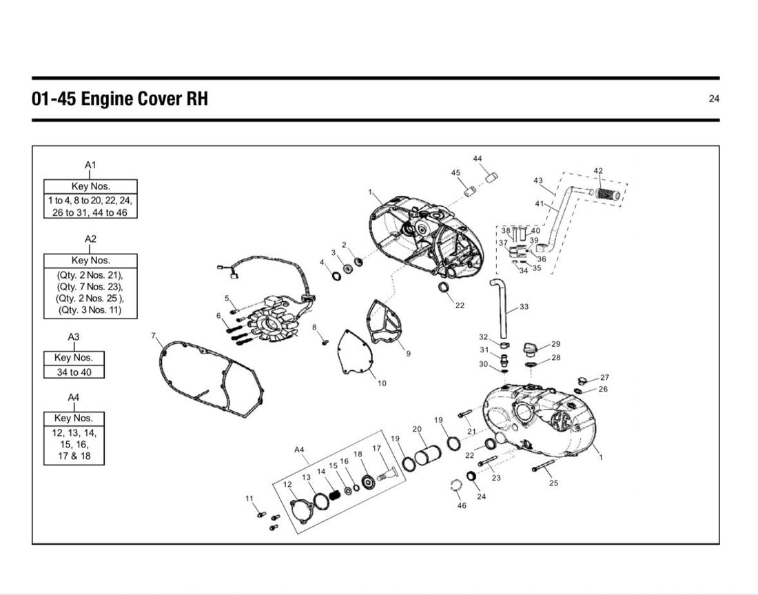 Engine Cover RH (Tutup Mesin Kanan)