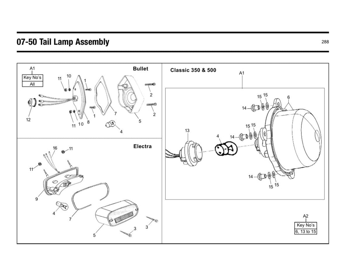 Lampu Belakang UCE