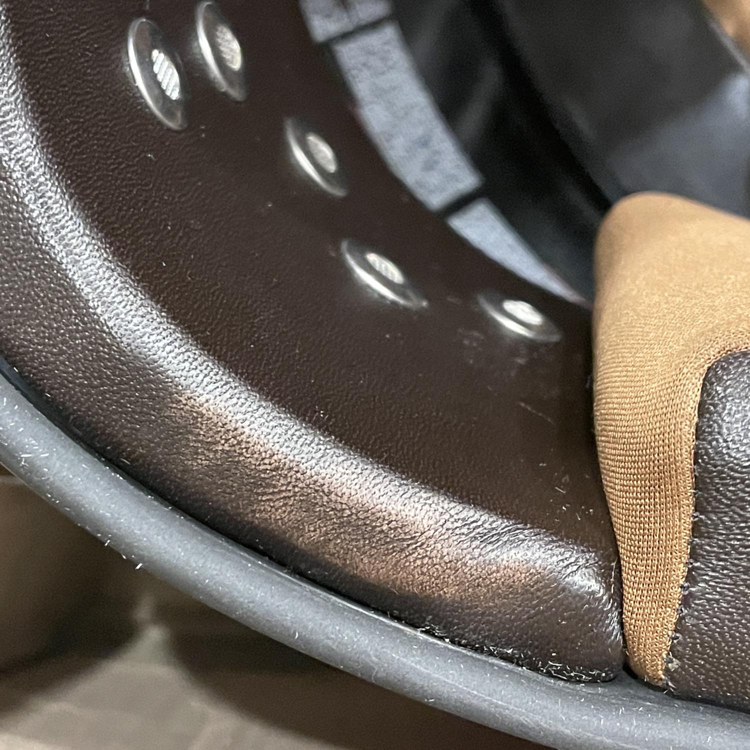 Helm Full Face Old Boy Gloss Red XL 60cm RRGHEN000042 - Royal Enfield Asli