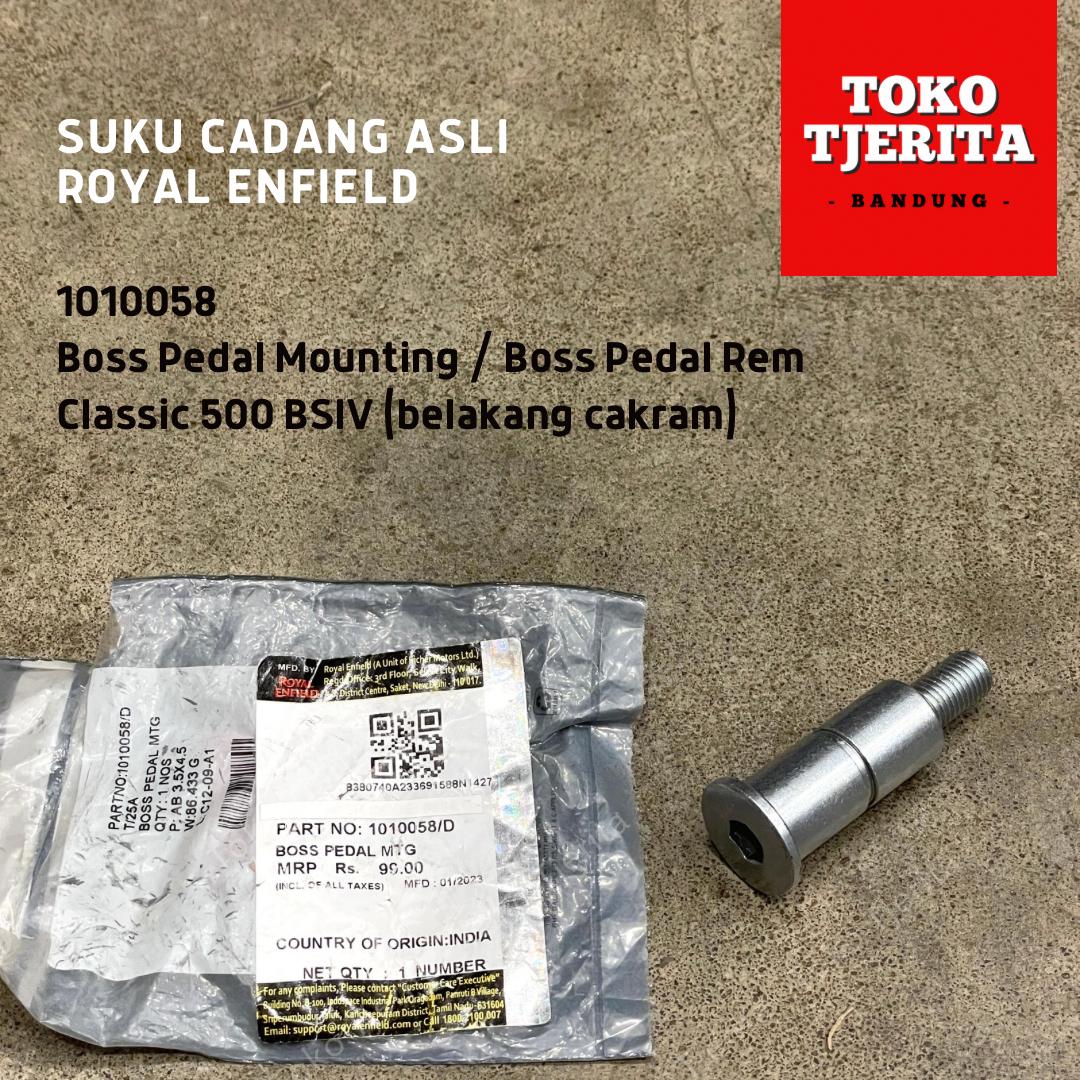 Boss Pedal Rem 1010058 Classic 500 Belakang Cakram - Royal Enfield ASLI