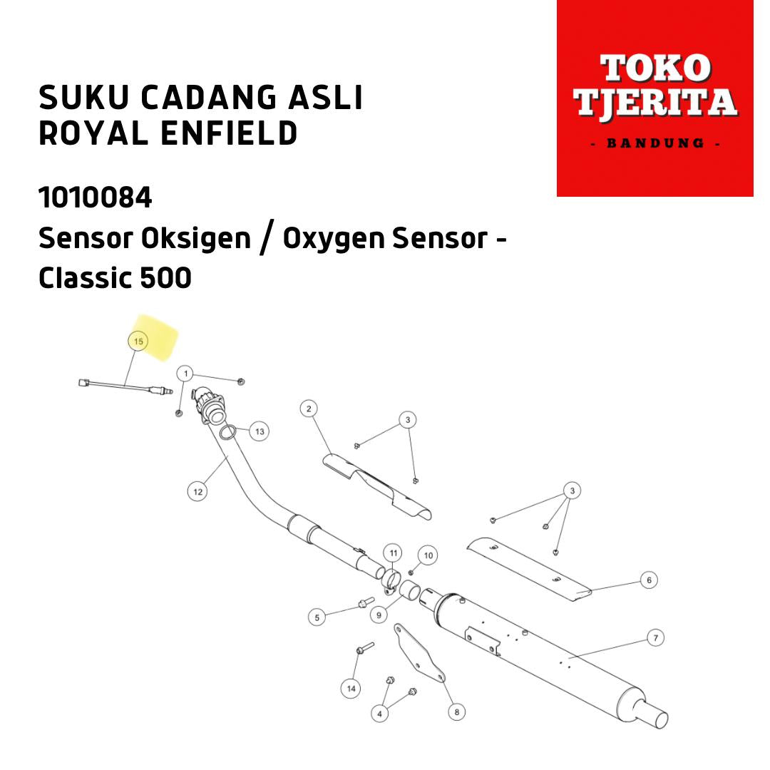 Sensor Oksigen Classic 500 Euro 4 1010084 - Royal Enfield ASLI