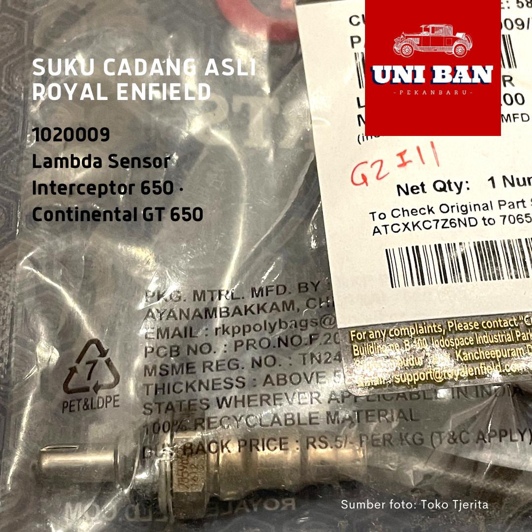 Sensor O2 Lambda Sensor 1020009 Interceptor 650 - Royal Enfield ASLI