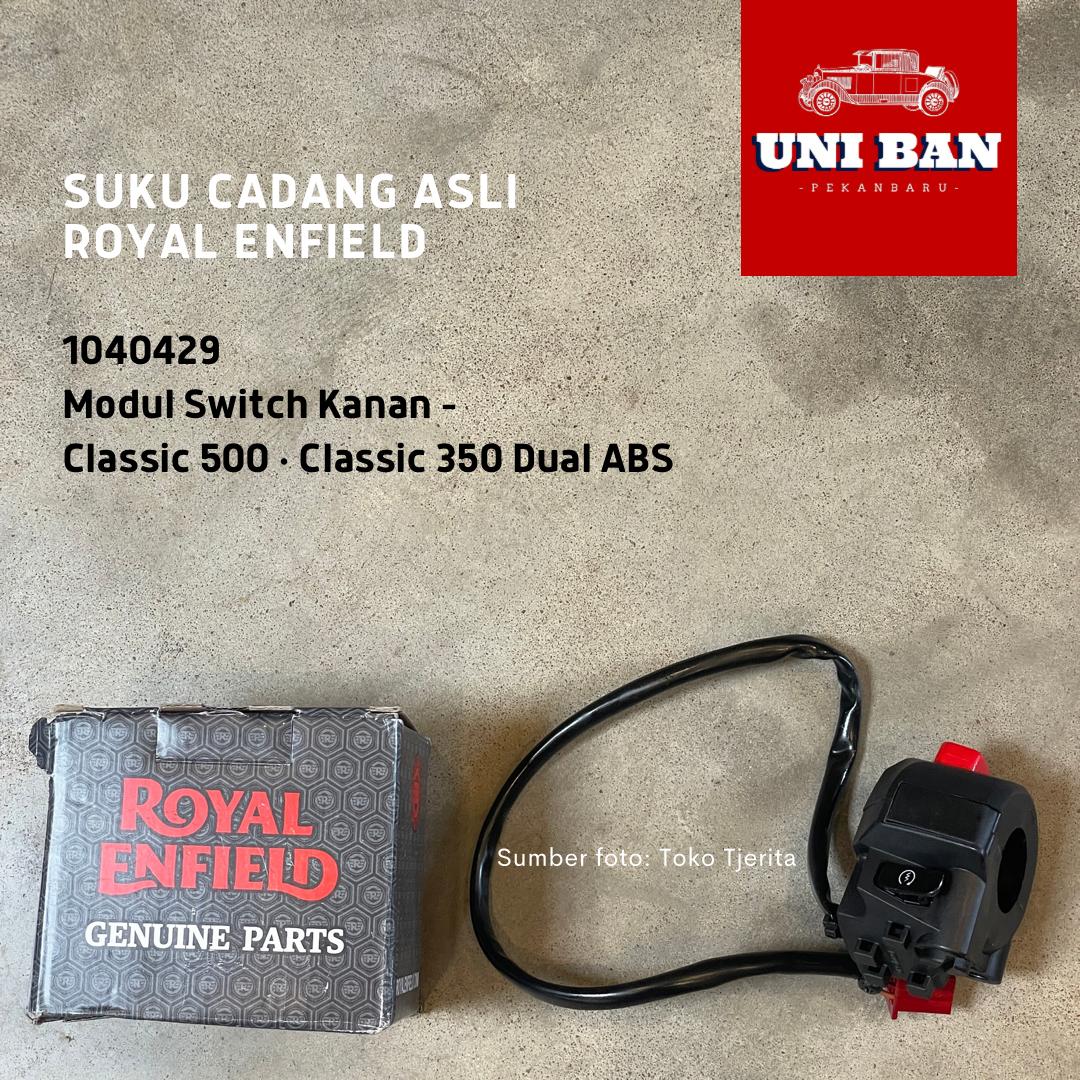 Modul Switch Kanan Classic 500 1040429 - Royal Enfield ASLI