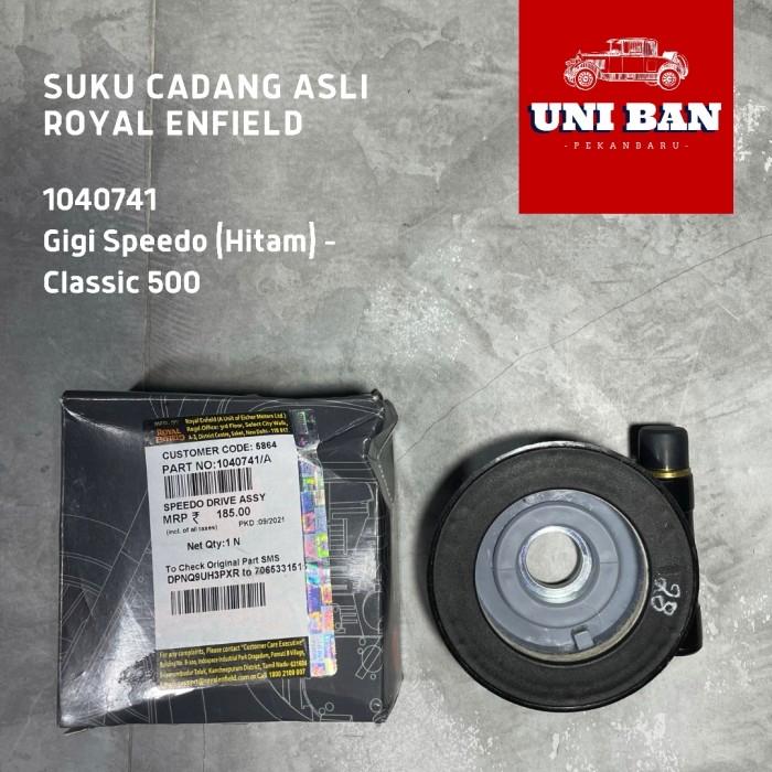 Gigi Speedo Hitam Cakram 1040741 Classic 500 - Royal Enfield ASLI