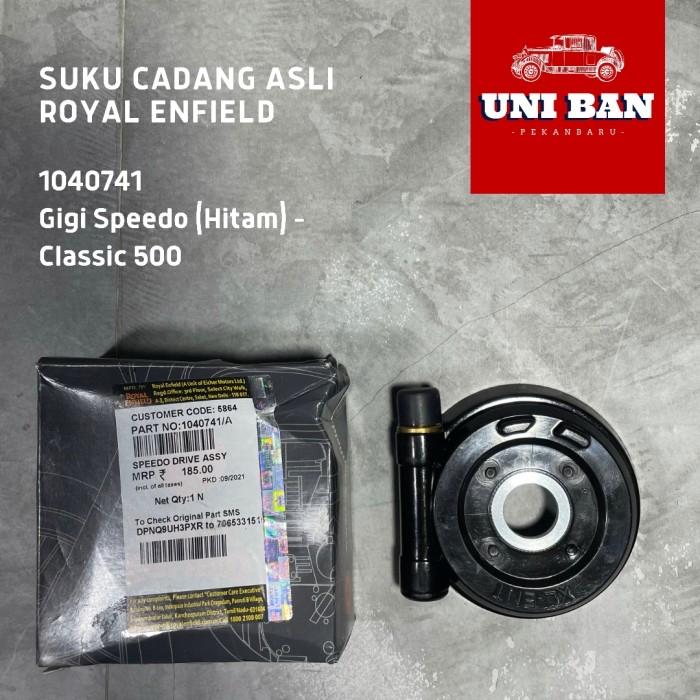 Gigi Speedo Hitam Cakram 1040741 Classic 500 - Royal Enfield ASLI