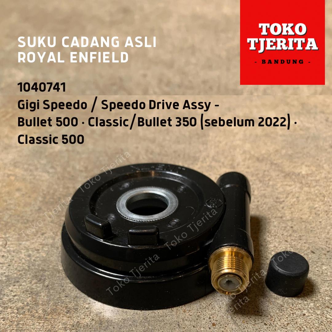 Gigi Speedo Hitam Cakram 1040741 Classic 500 - Royal Enfield ASLI
