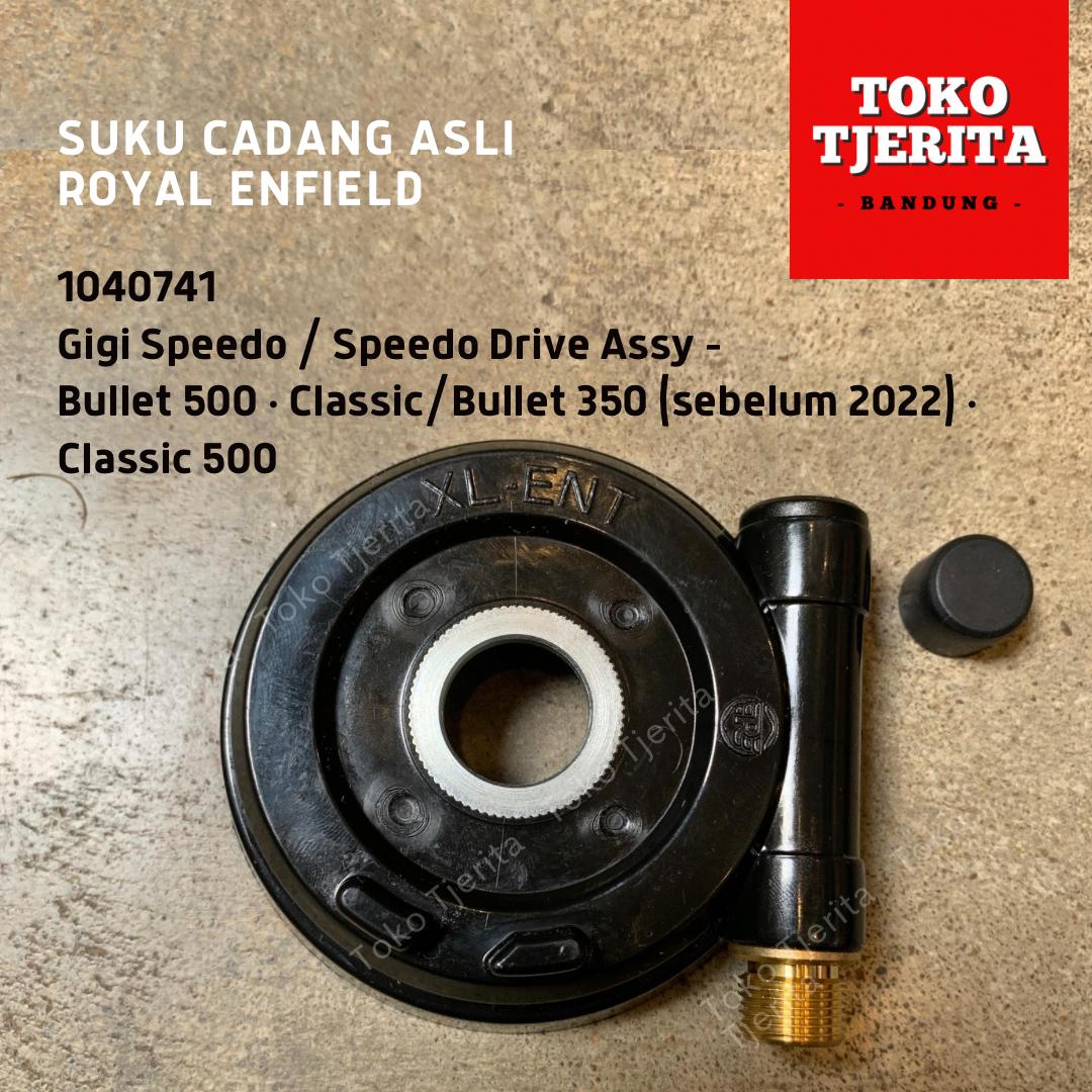 Gigi Speedo Hitam Cakram 1040741 Classic 500 - Royal Enfield ASLI