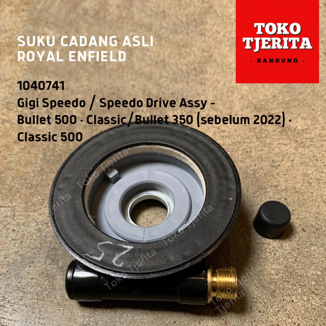 Gigi Speedo Hitam Cakram 1040741 Classic 500 - Royal Enfield ASLI
