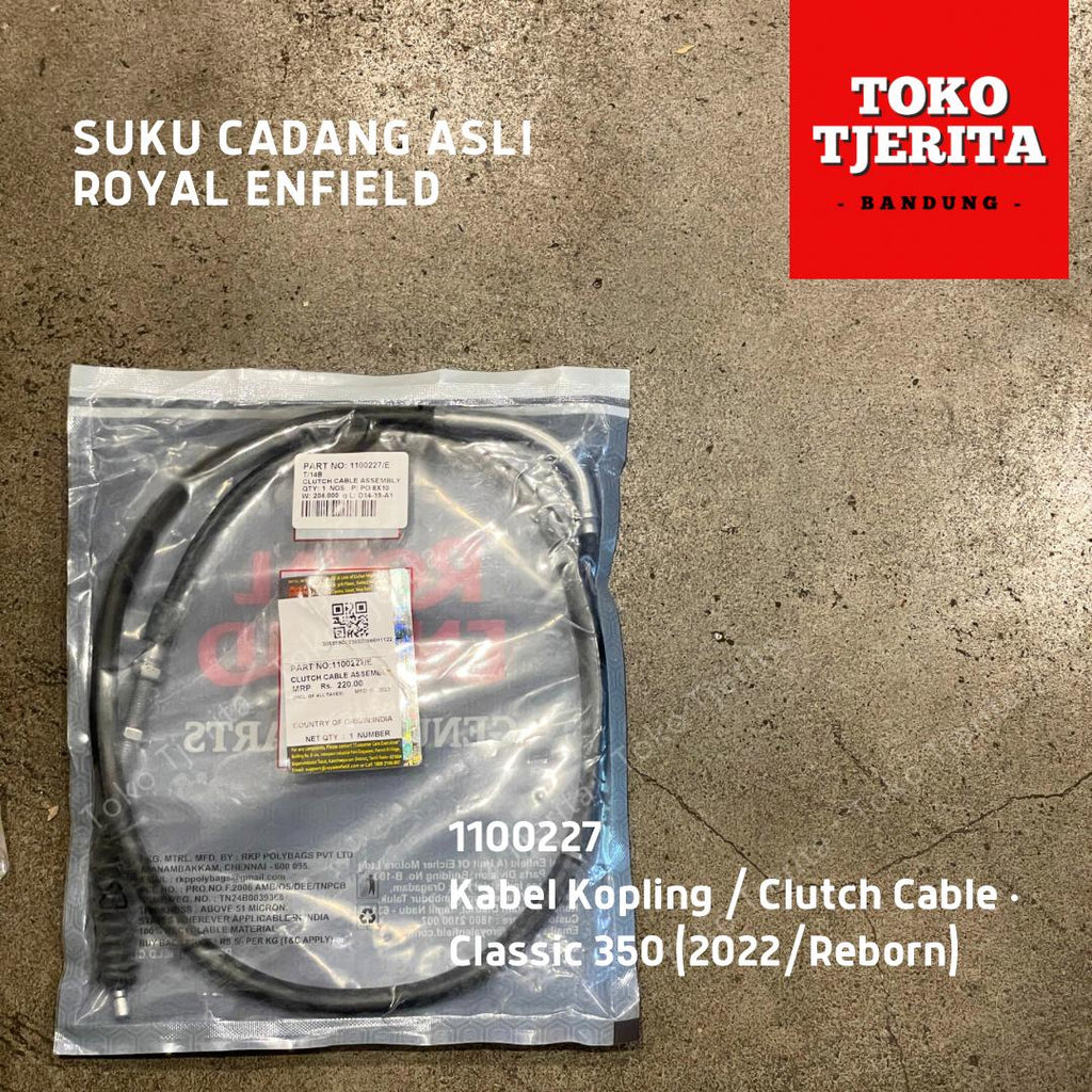 Kabel Kopling Classic Reborn 350 Bullet 350 (2022-2024) 1100227 - Royal Enfield (ASLI)