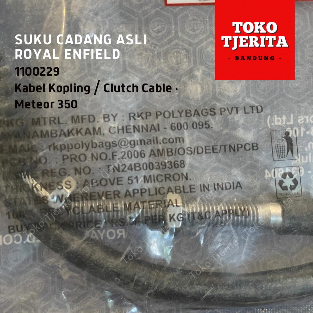 Kabel Kopling Meteor 350 Clutch Cable 1100229 - Royal Enfield (ASLI)