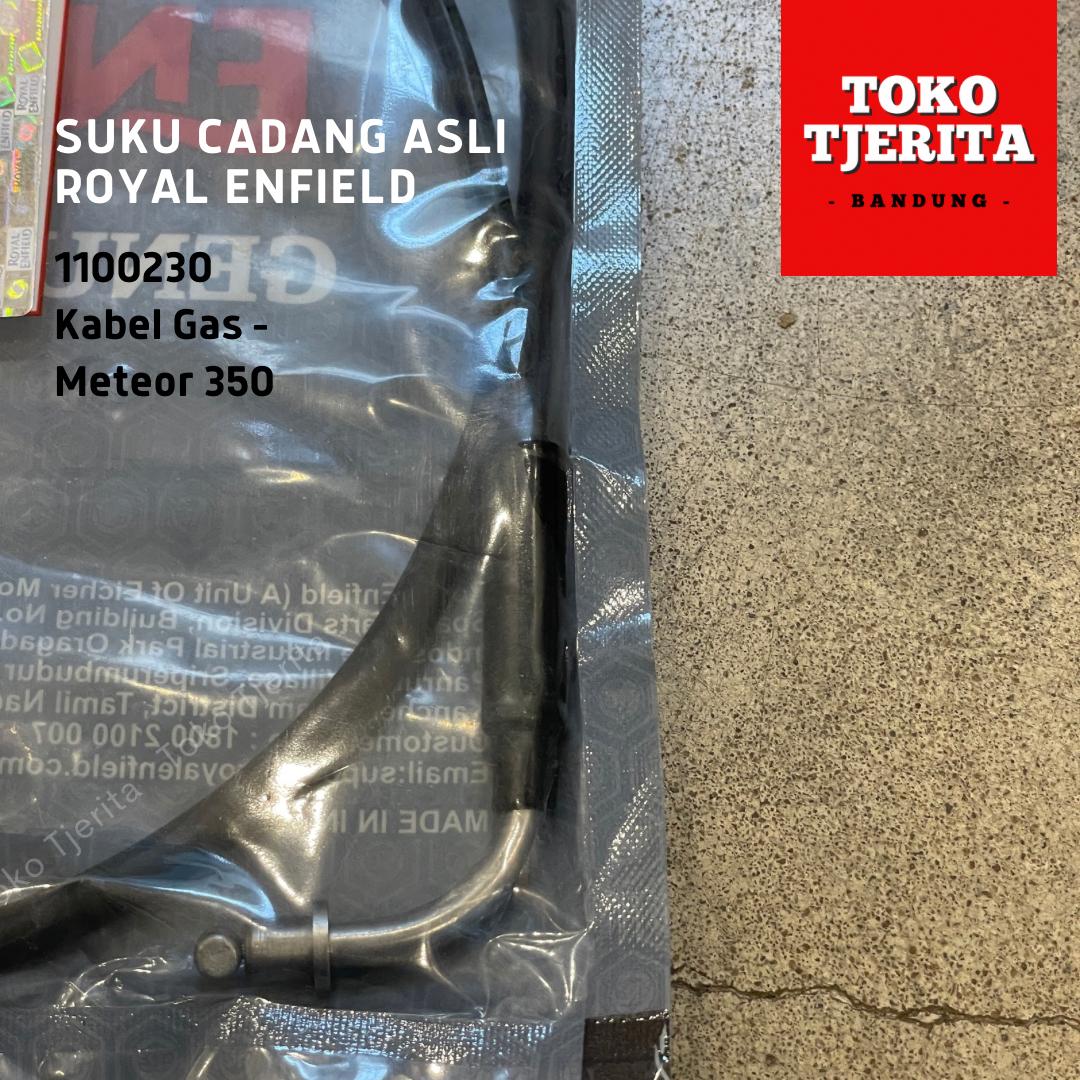 Kabel Gas / Throttle Cable Meteor 350 1100230 - Royal Enfield (ASLI)