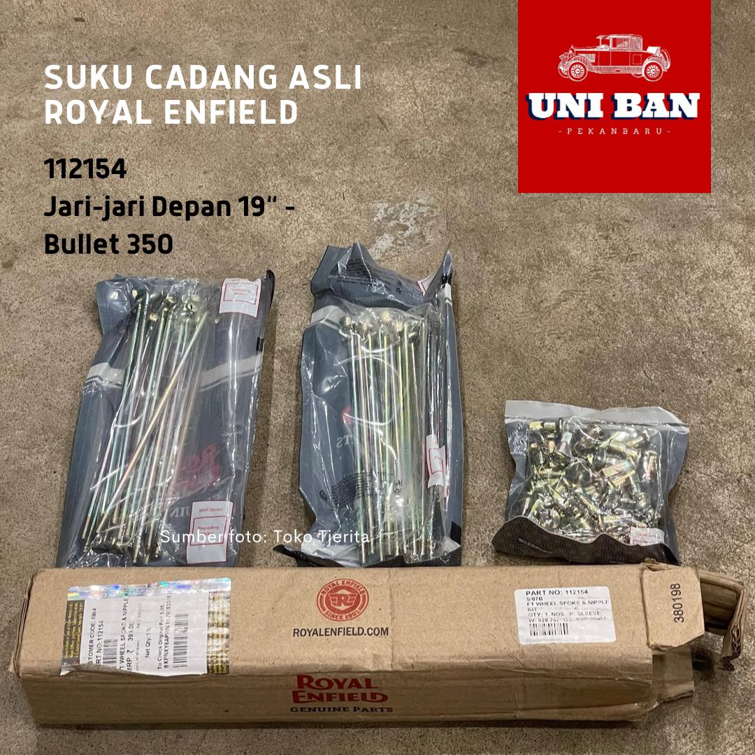 Jari-jari Depan 19" Bullet 350 112154 - Royal Enfield ASLI