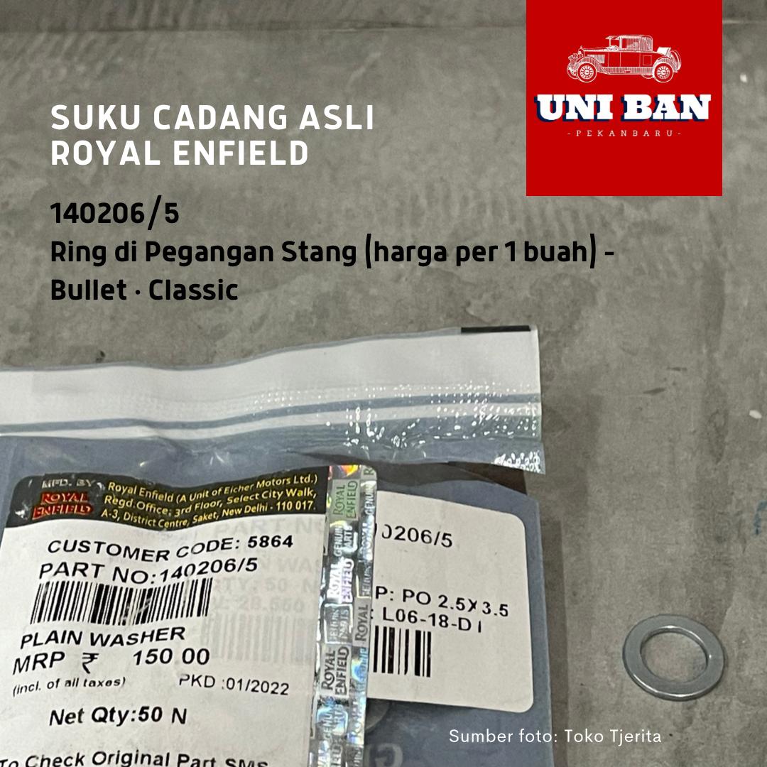 Ring (1 buah) di Baut Klip Stang Bullet Classic 140206 - Royal Enfield