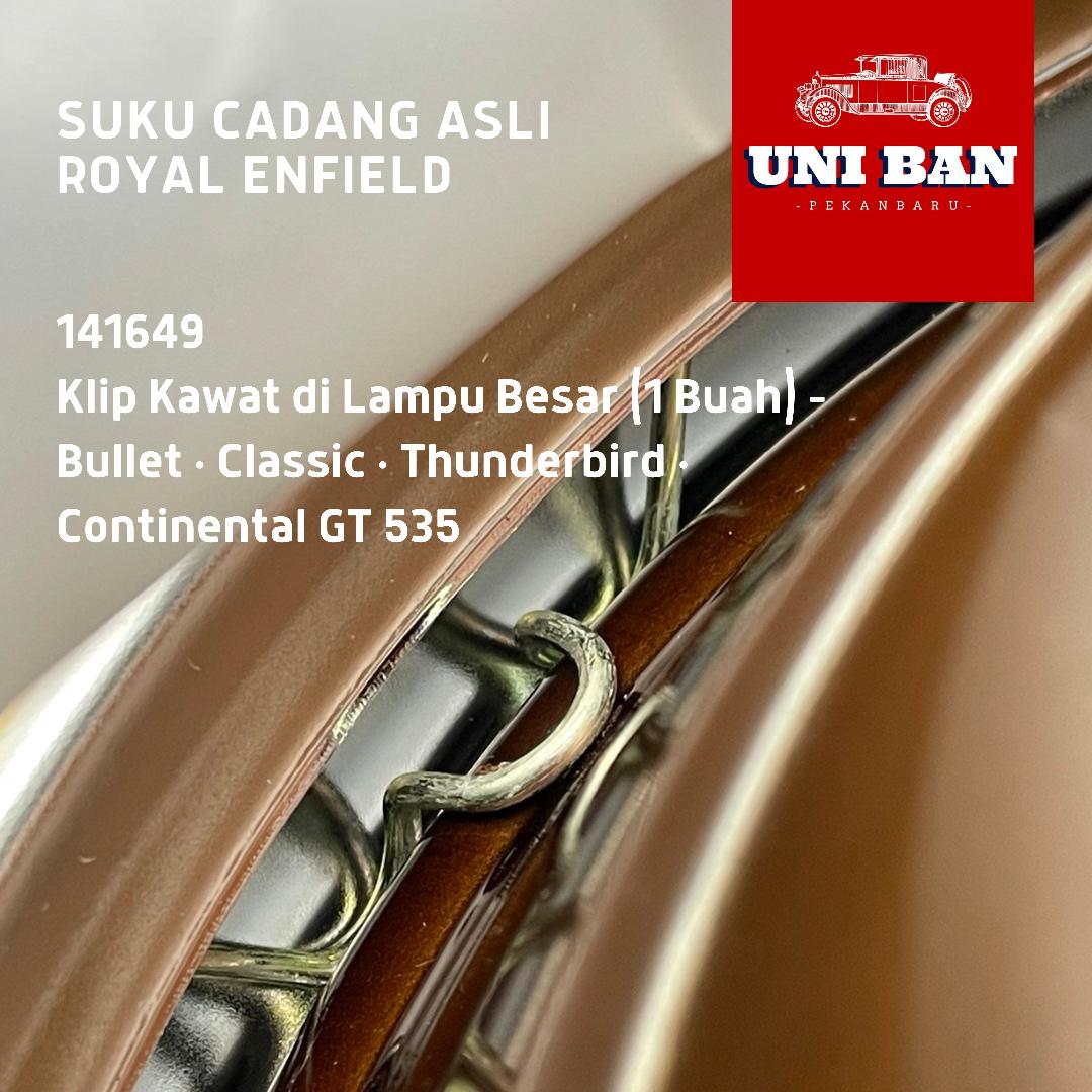Klip Kawat di Lampu (1 Buah) 141649 Rim Fixing Wire Royal Enfield ASLI