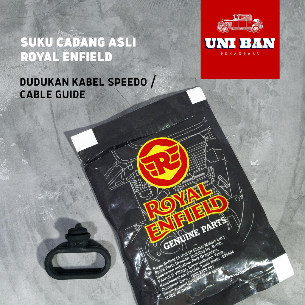 Dudukan Kabel Speedo / Cable Guide (1 Buah) 142532 - Royal Enfield ASLI