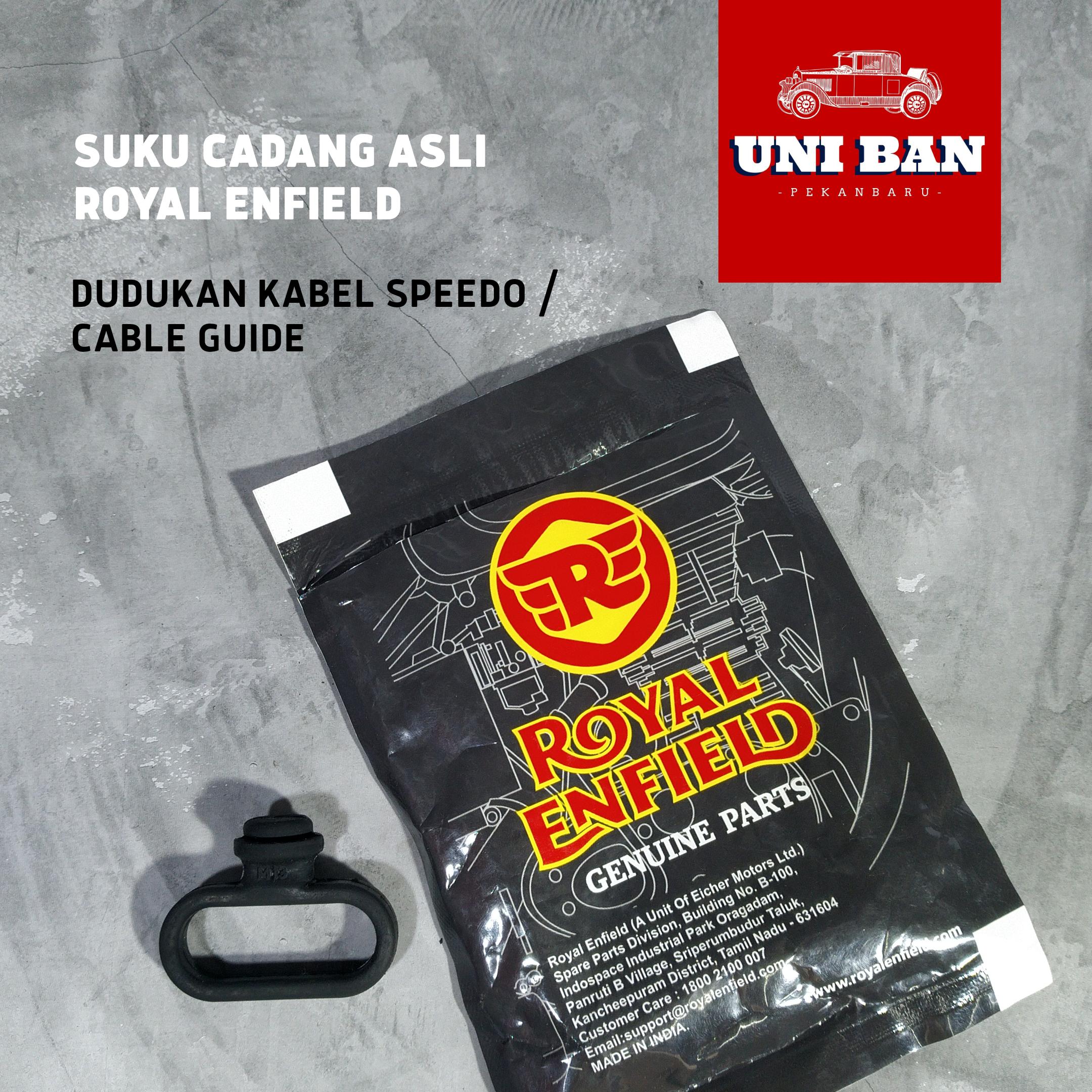 Dudukan Kabel Speedo / Cable Guide (1 Buah) 142532 - Royal Enfield ASLI