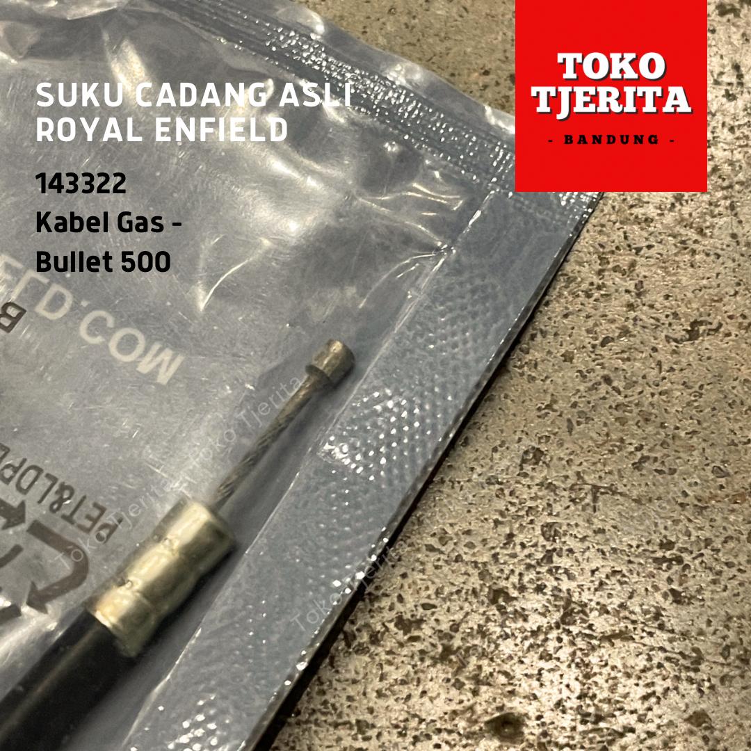 Kabel Gas Bullet 500 (1989-2007) 143322 - Royal Enfield ASLI