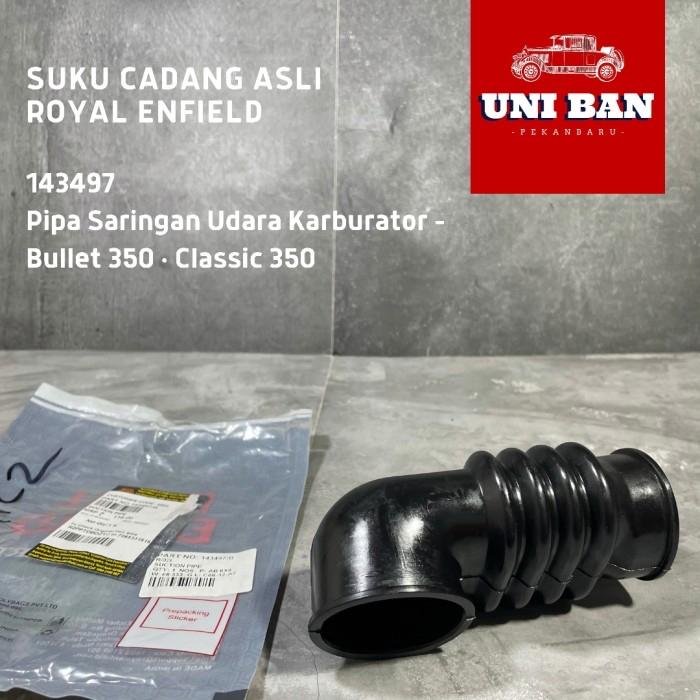 Pipa Saringan Udara Karburator 143497 Suction Pipe Royal Enfield ASLI