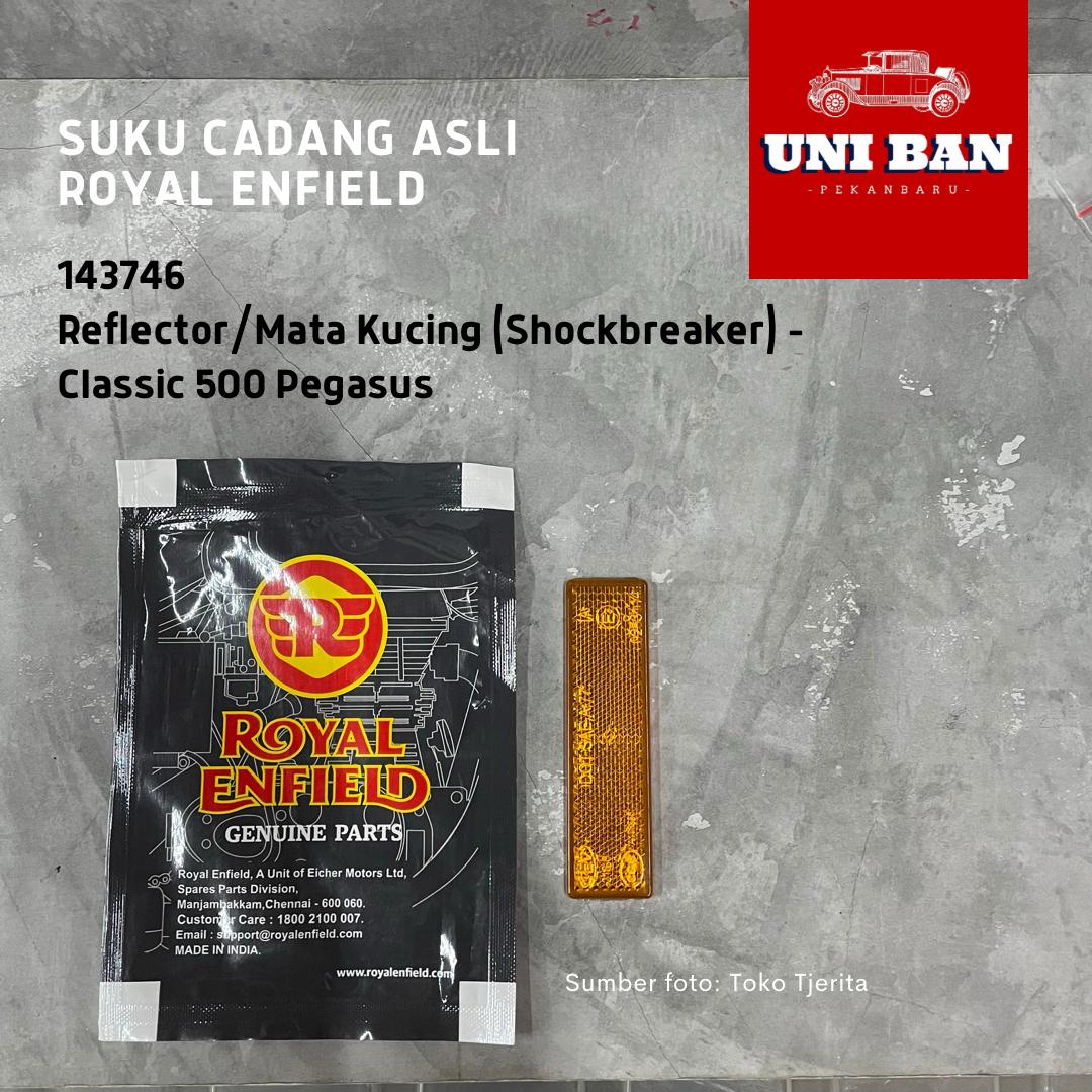 Mata Kucing Reflektor Classic 500 Pegasus 143746 - Royal Enfield ASLI