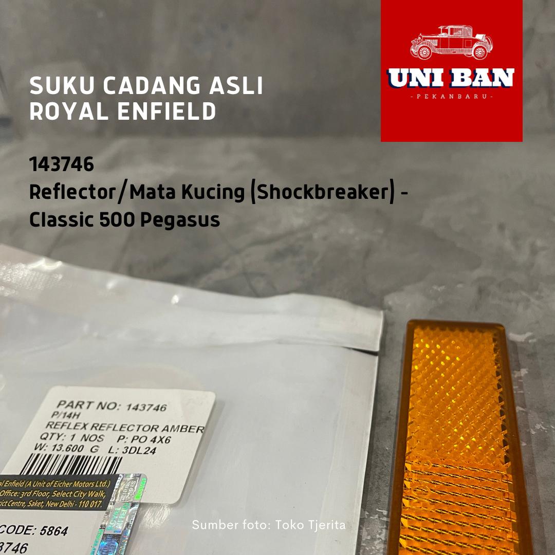 Mata Kucing Reflektor Classic 500 Pegasus 143746 - Royal Enfield ASLI