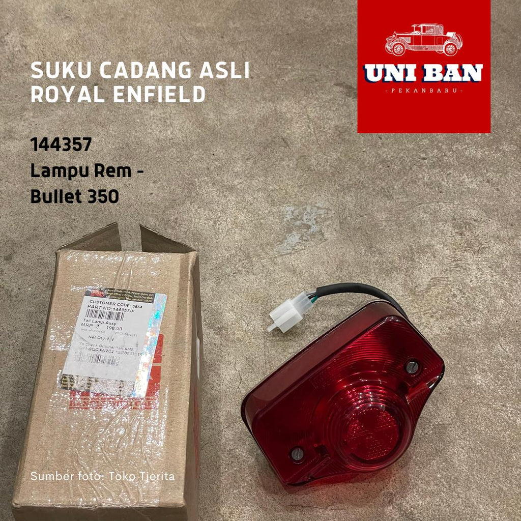 Lampu Belakang Bullet 350 144357 - Royal Enfield ASLI