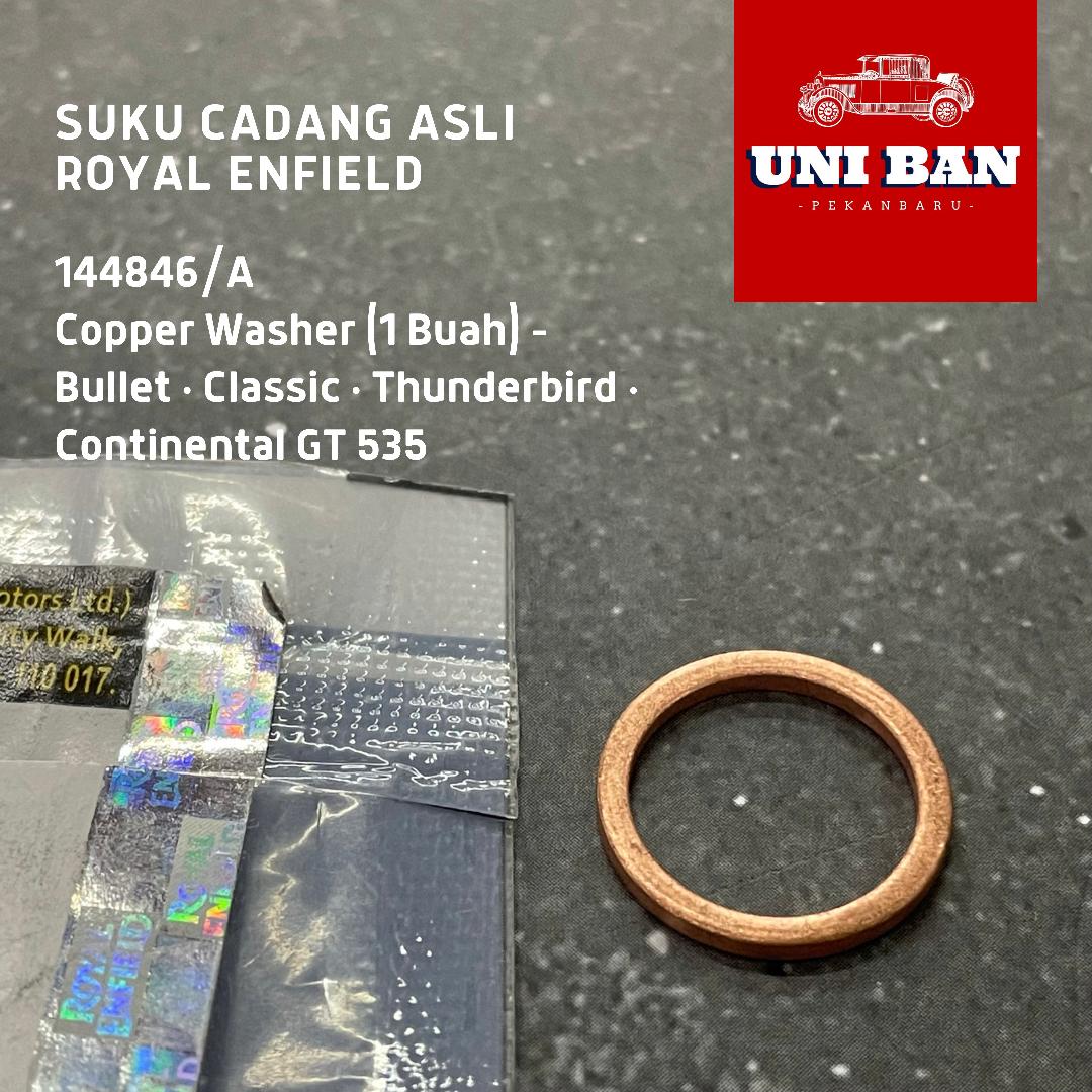Ring Tembaga 144846 Copper Washer Classic Bullet - Royal Enfield ASLI