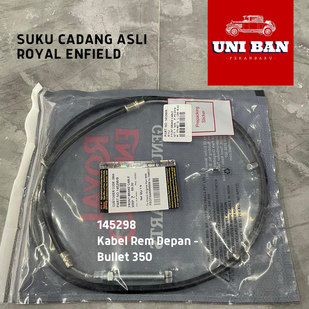 Kabel Rem Depan Tromol Bullet 350 145298 - Royal Enfield ASLI