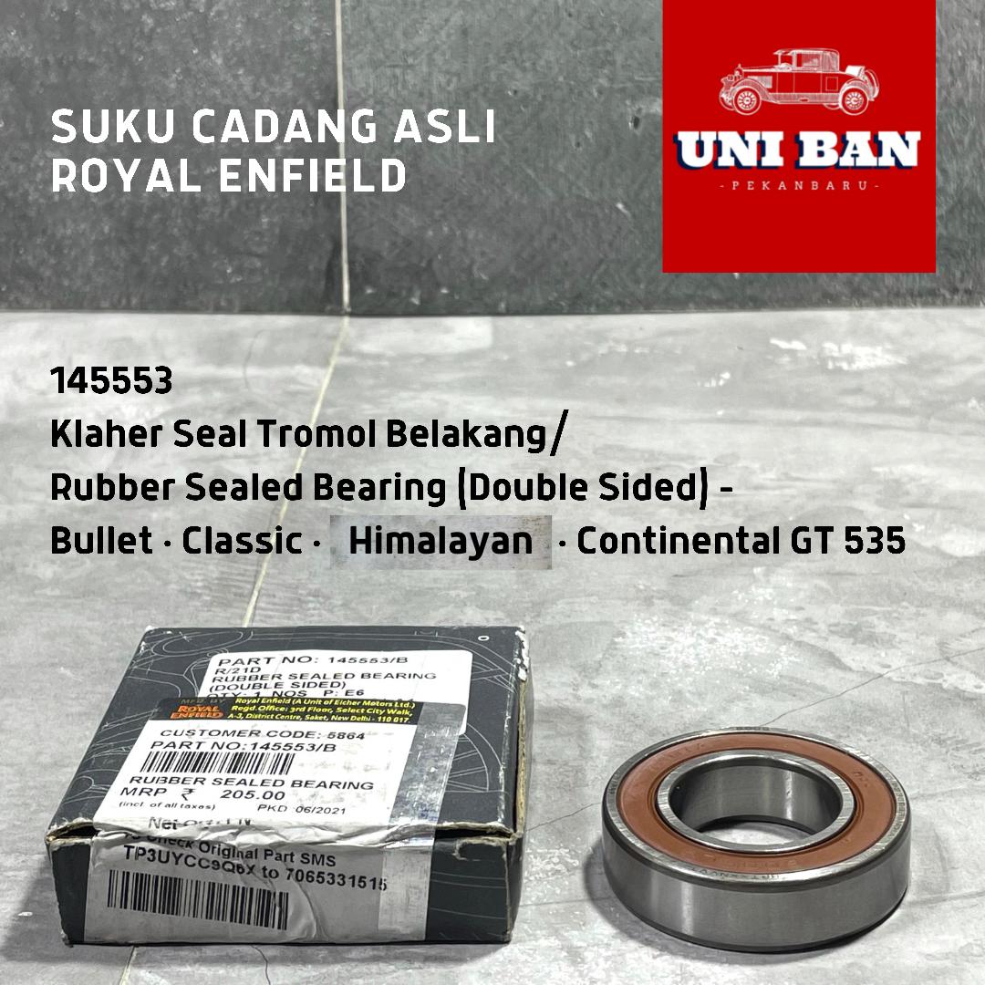 Rubber Sealed Bearing 145553 Klaher Classic Himalayan - Royal Enfield