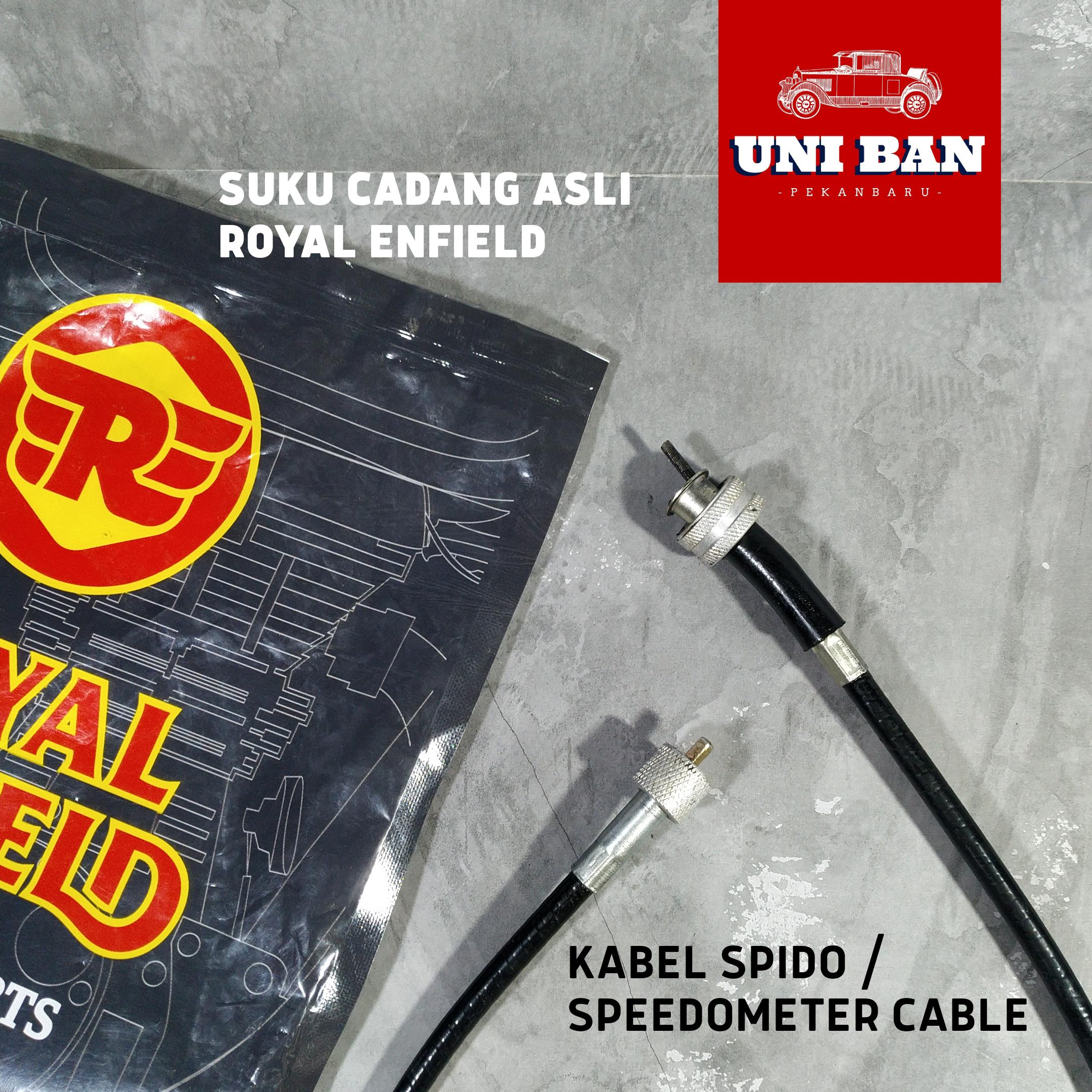 Kabel spido / Speedo Speedometer cable ujung besar Speedocable 145980 Bullet Classic 350 500 - Royal Enfield ASLI
