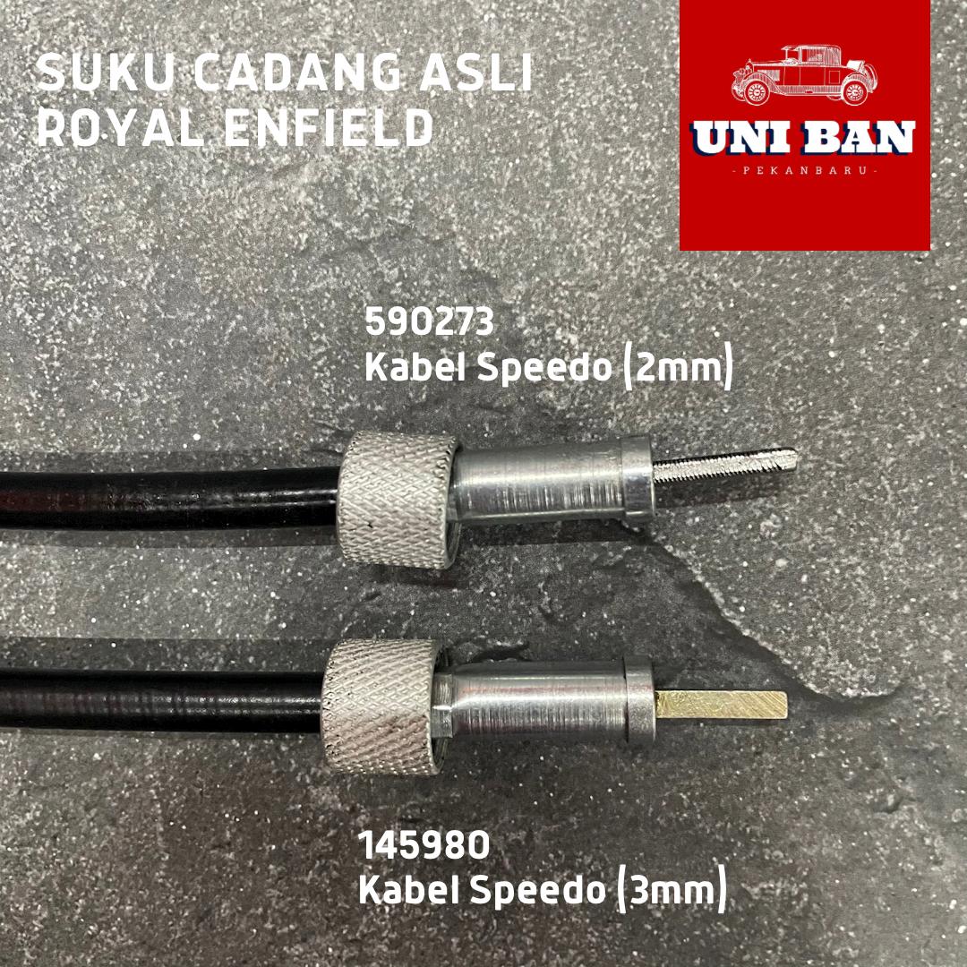 Kabel spido / Speedo Speedometer cable ujung besar Speedocable 145980 Bullet Classic 350 500 - Royal Enfield ASLI