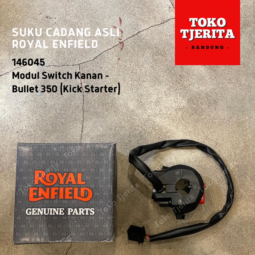 Modul Switch Kanan Bullet 350 146045 - Royal Enfield ASLI