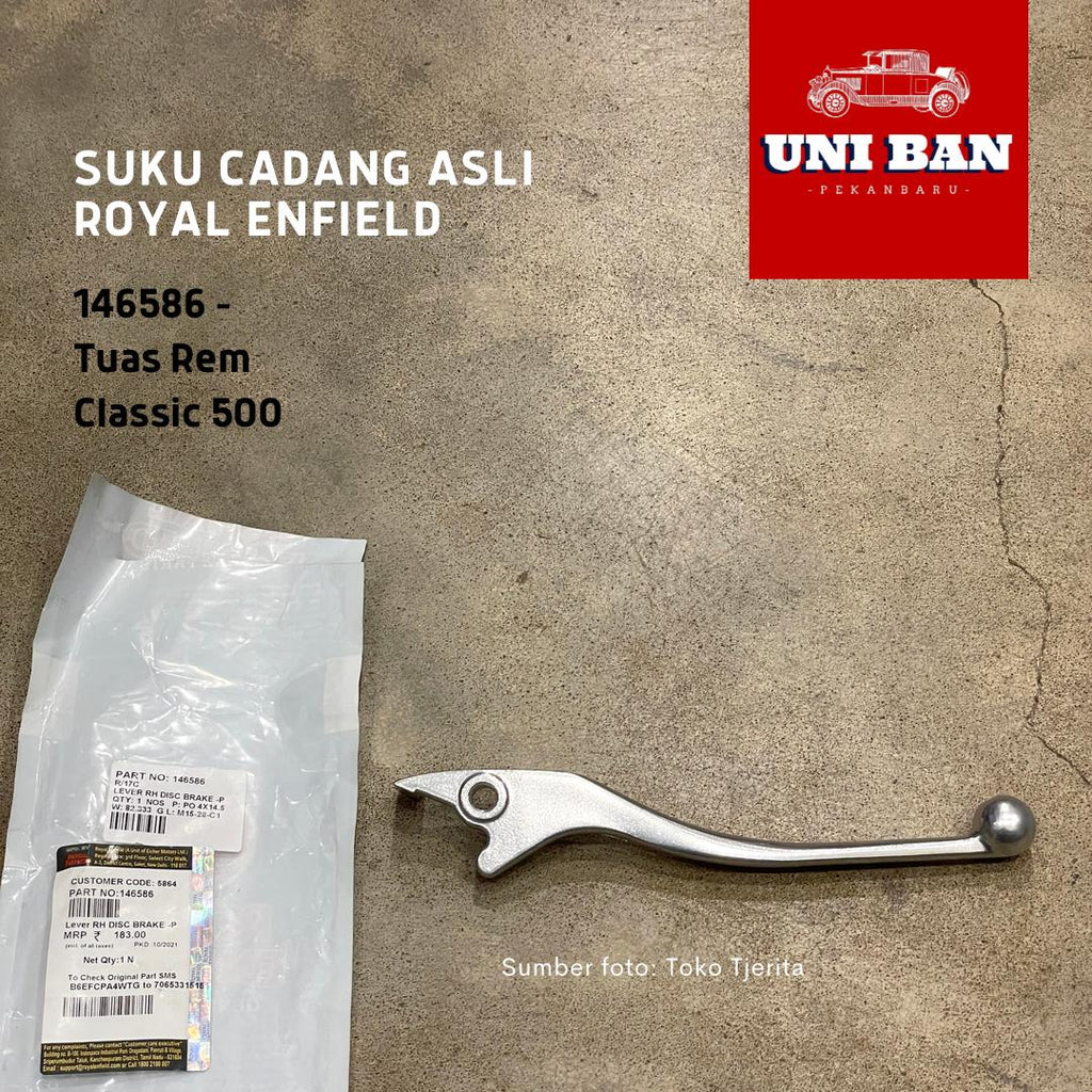 Tuas Handle Rem Kanan Classic 500 146586 - Royal Enfield ASLI