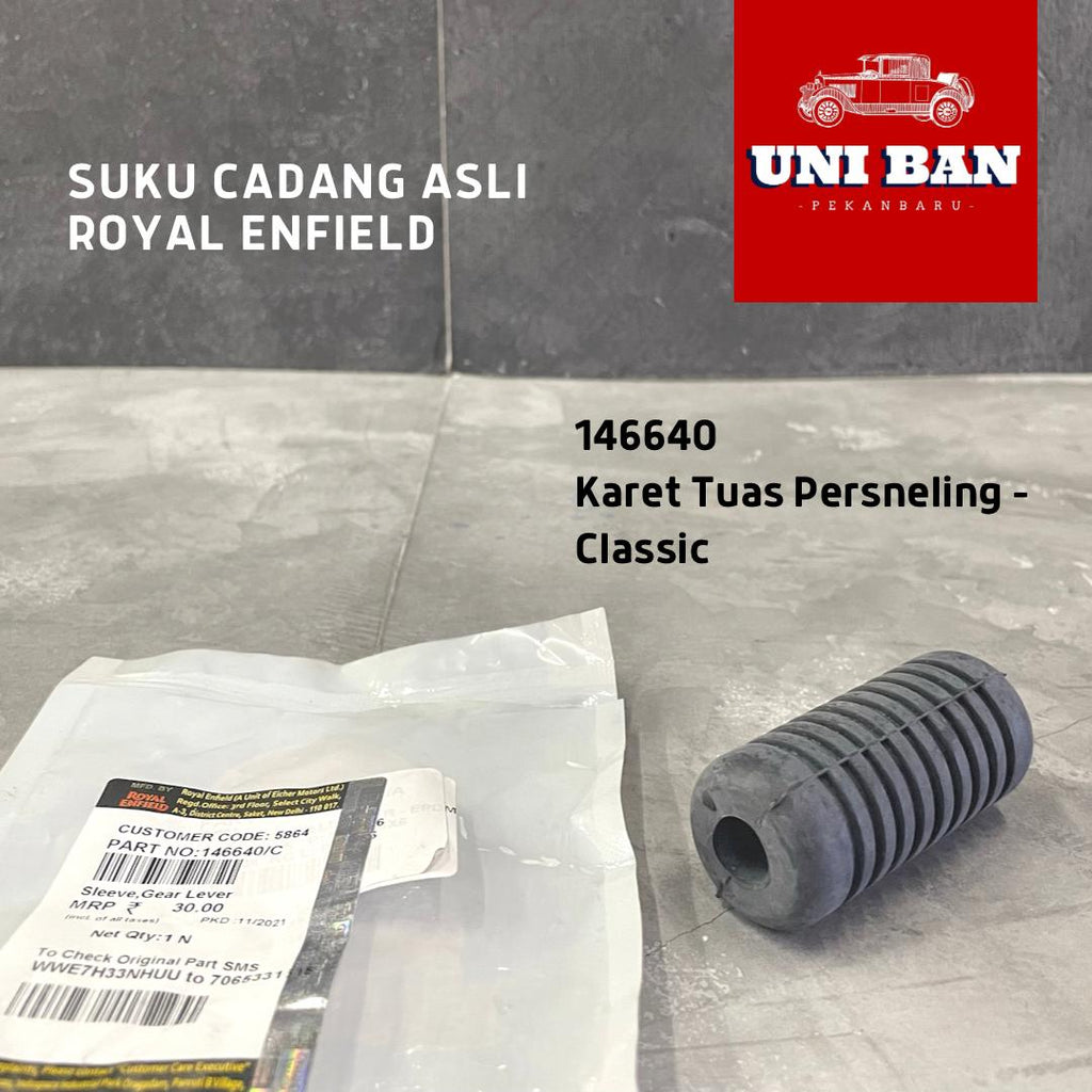 Karet Tuas Persneling Bullet Classic 146640 - Royal Enfield ASLI