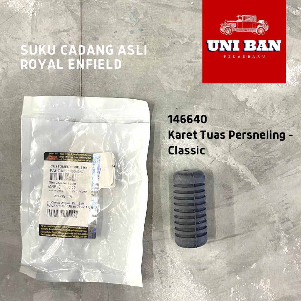 Karet Tuas Persneling Bullet Classic 146640 - Royal Enfield ASLI