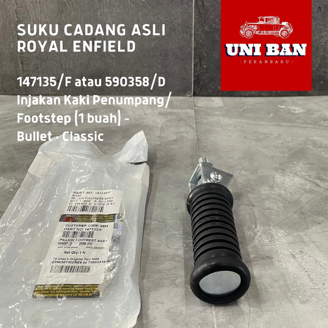 Footstep Belakang Classic Bullet Foot Step - Royal Enfield ASLI