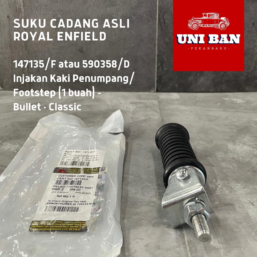 Footstep Belakang Classic Bullet Foot Step - Royal Enfield ASLI