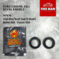 Seal Debu 2 Buah 147630 Dust Seal Classic Bullet - Royal Enfield ASLI