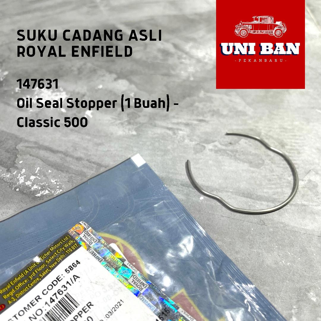 Stopper Seal Oli Classic (1 Buah) 147631 - Royal Enfield ASLI