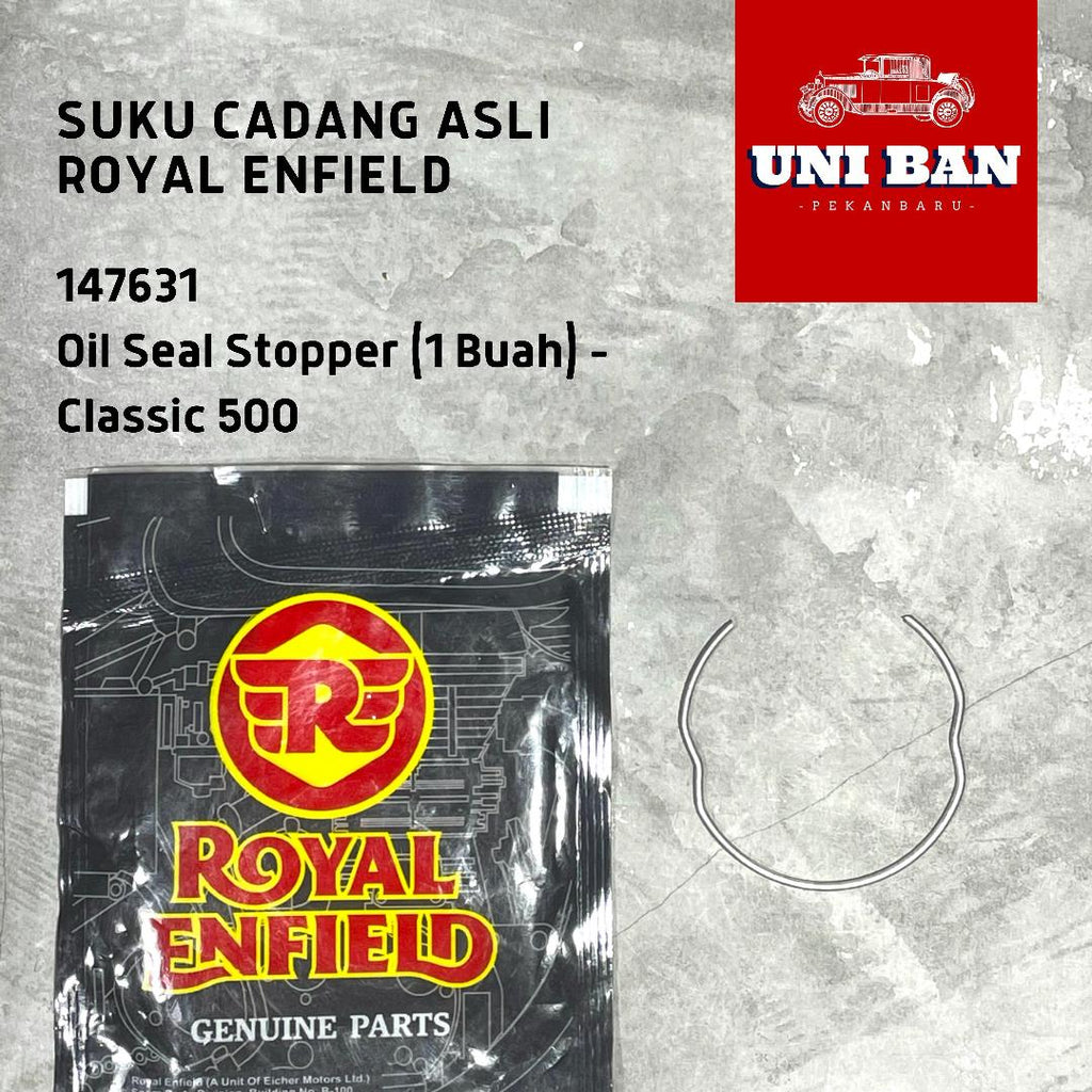 Stopper Seal Oli Classic (1 Buah) 147631 - Royal Enfield ASLI