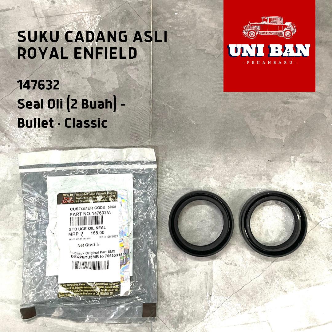Seal Oli (2 Buah) 147632 Classic Bullet - Royal Enfield ASLI