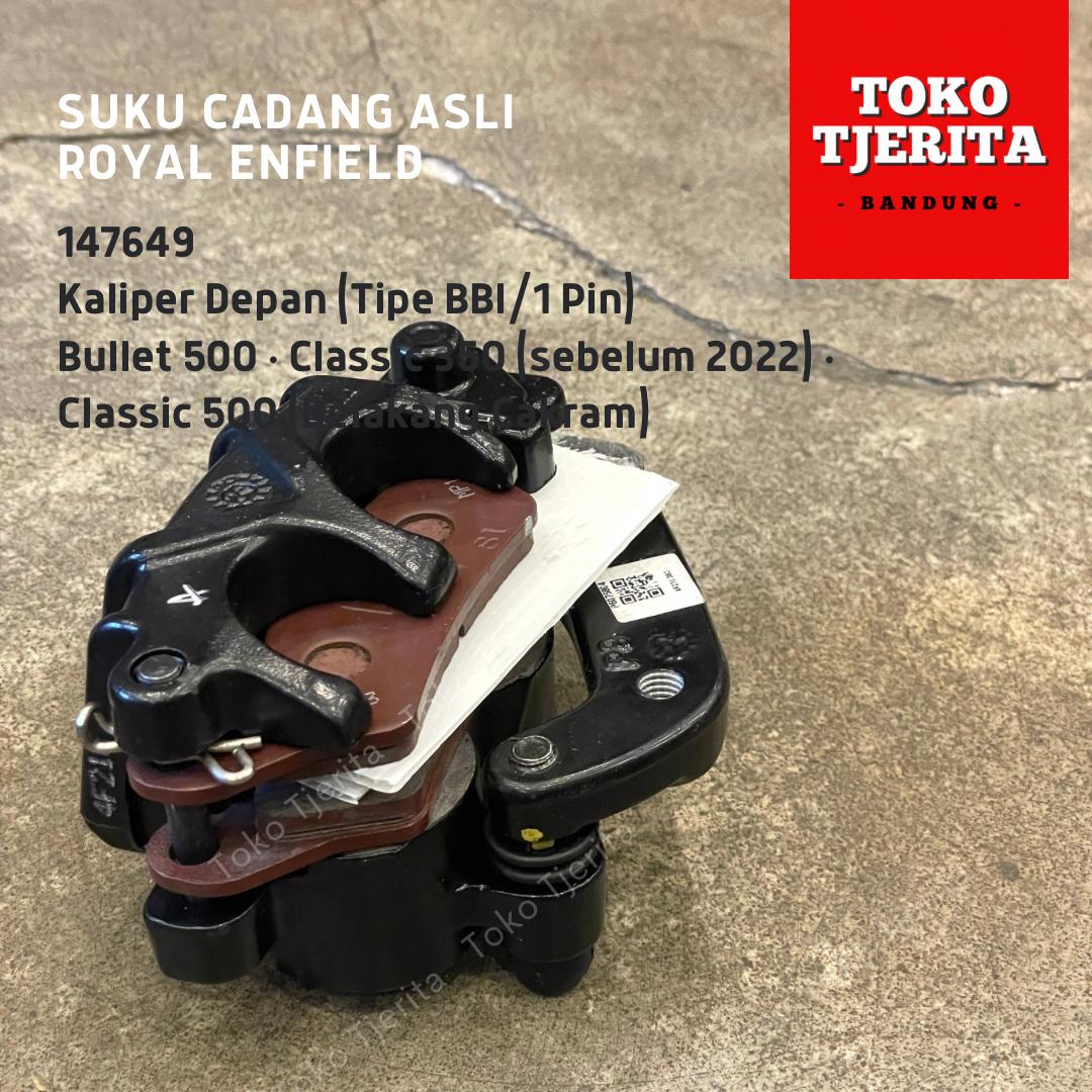 Caliper Kaliper Depan Tipe BBI Rem Cakram Classic 147649 - Royal Enfield ASLI