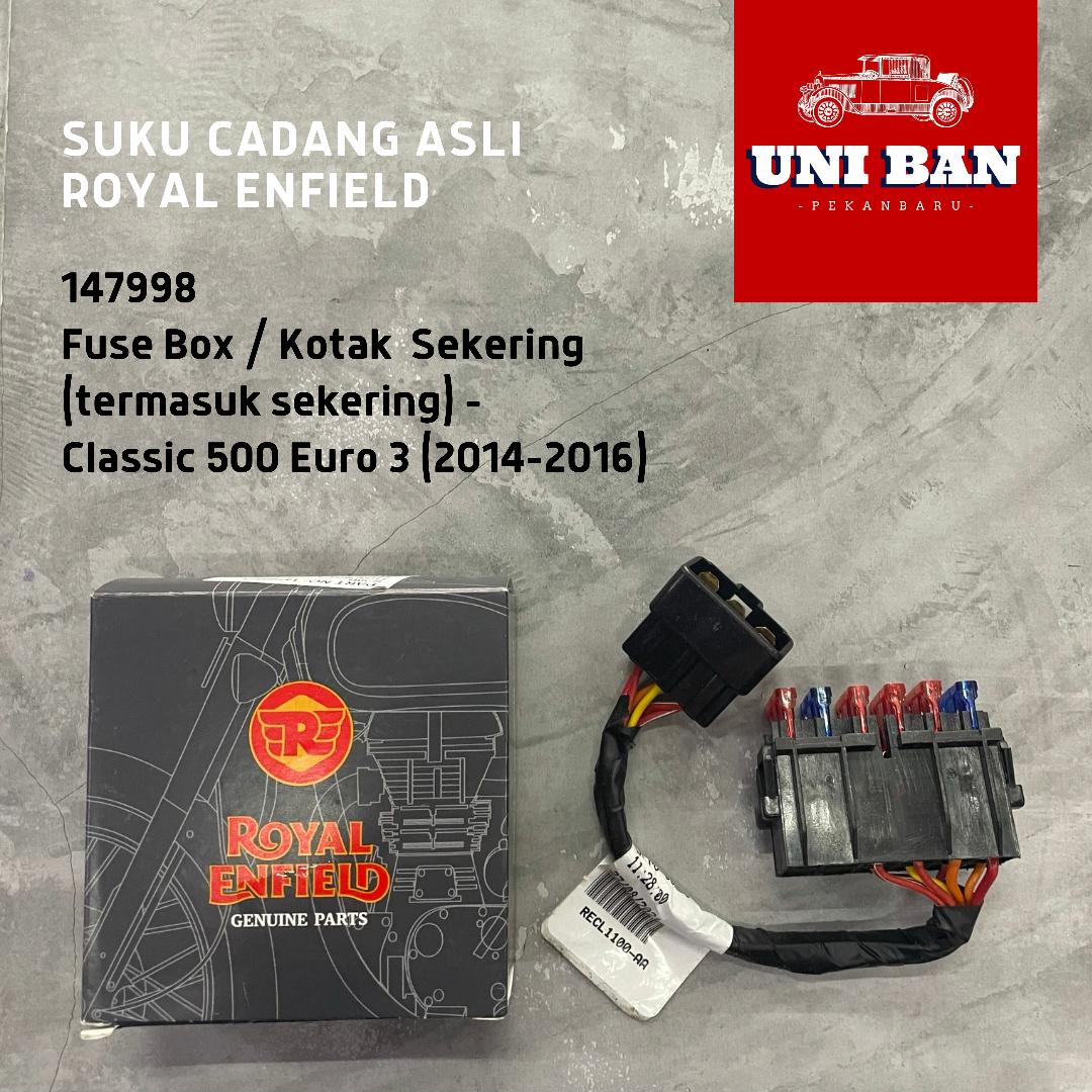 Kotak Sekering Classic 500 2013-2021 147998 - Royal Enfield ASLI