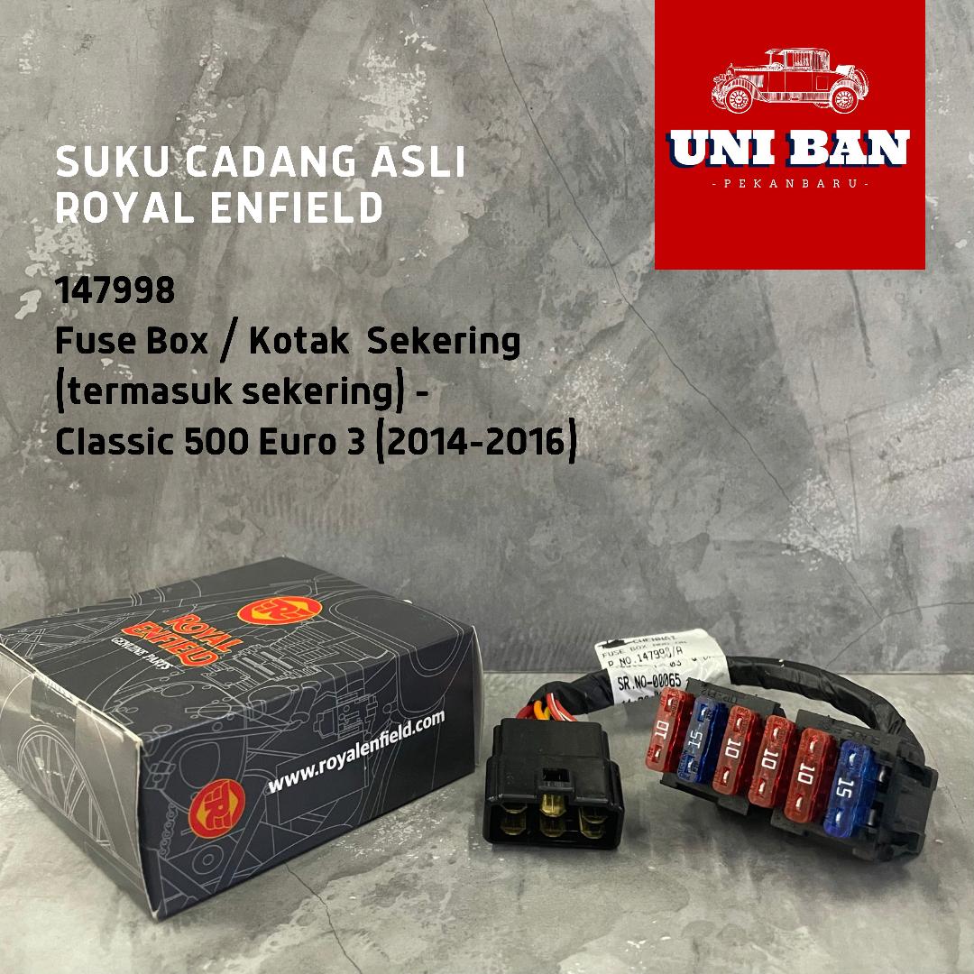 Kotak Sekering Classic 500 2013-2021 147998 - Royal Enfield ASLI