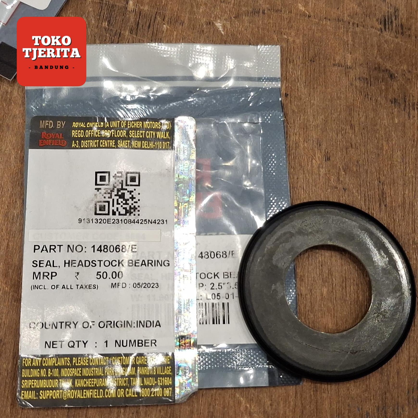 Seal (1 Buah) Komstir Interceptor 650 148068 - Royal Enfield ASLI