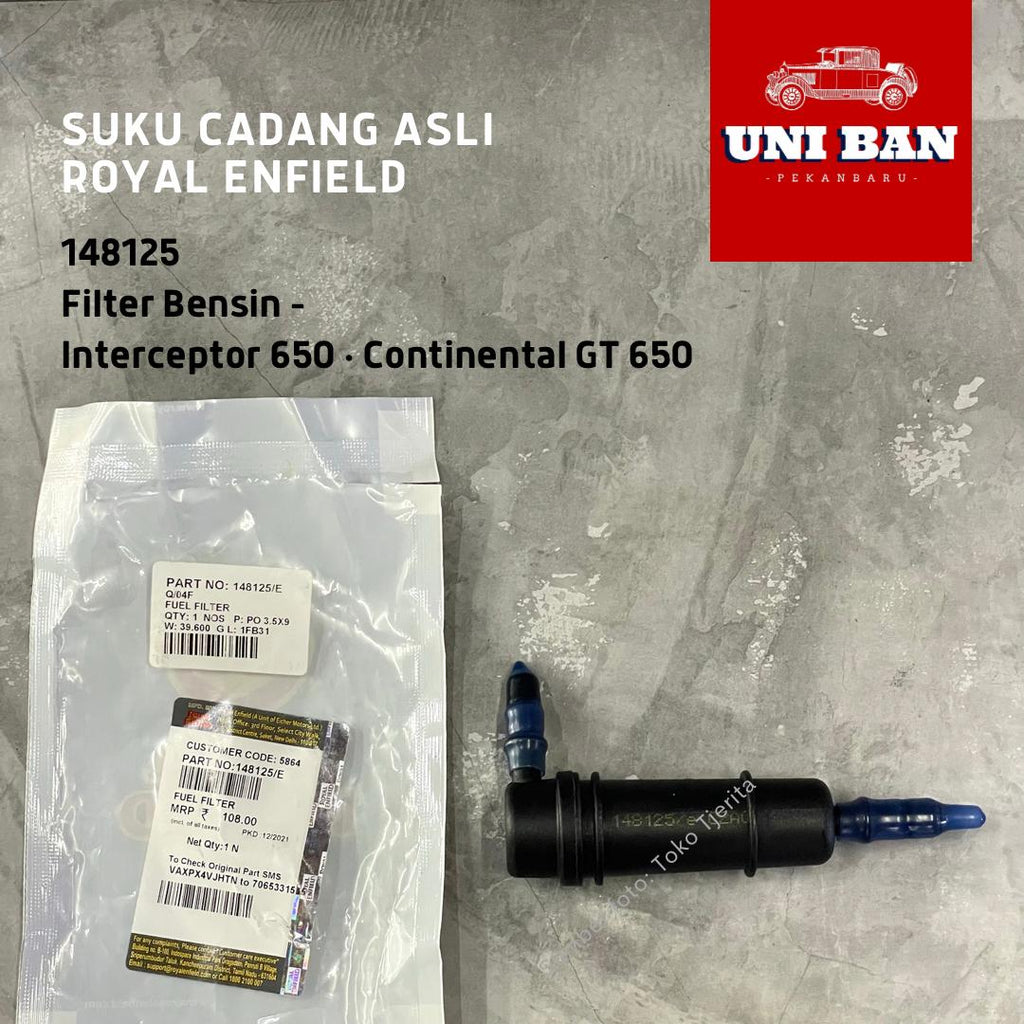 Fuel Filter Interceptor 650 148125 Filter Bensin - Royal Enfield ASLI