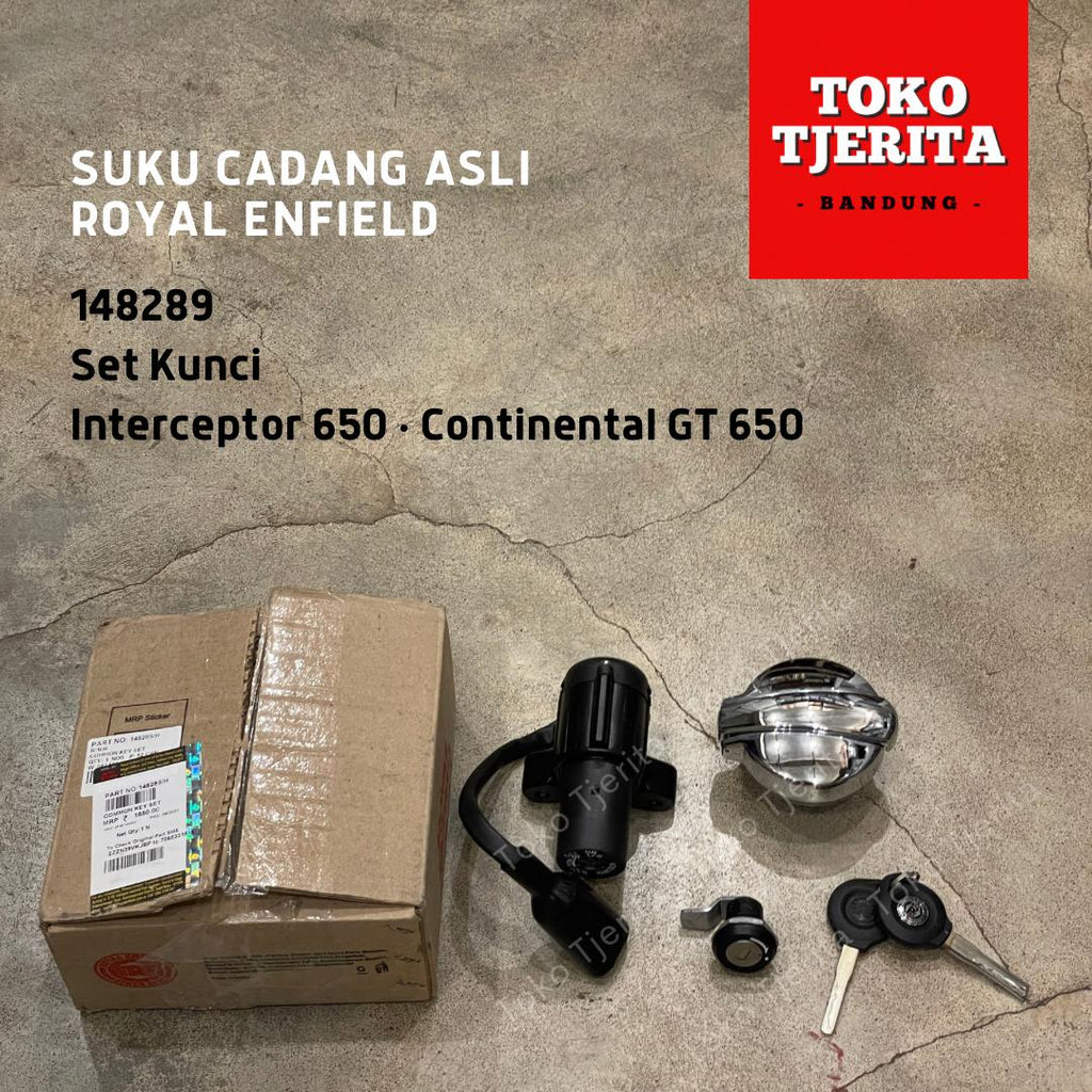 Set Kunci Interceptor Continental GT 650 148289 - Royal Enfield ASLI