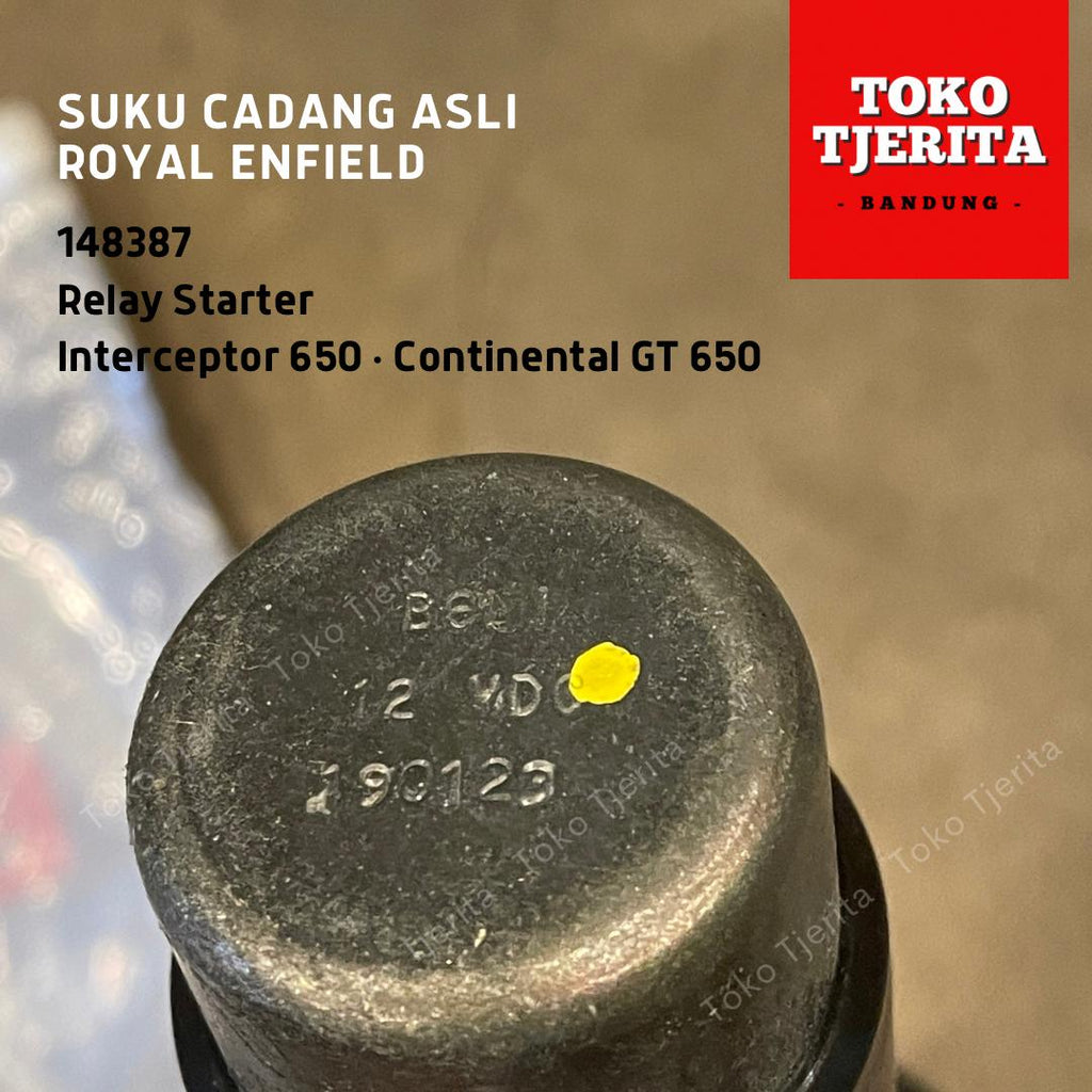 Relay Starter Interceptor 650 Continental GT 148387 Royal Enfield ASLI