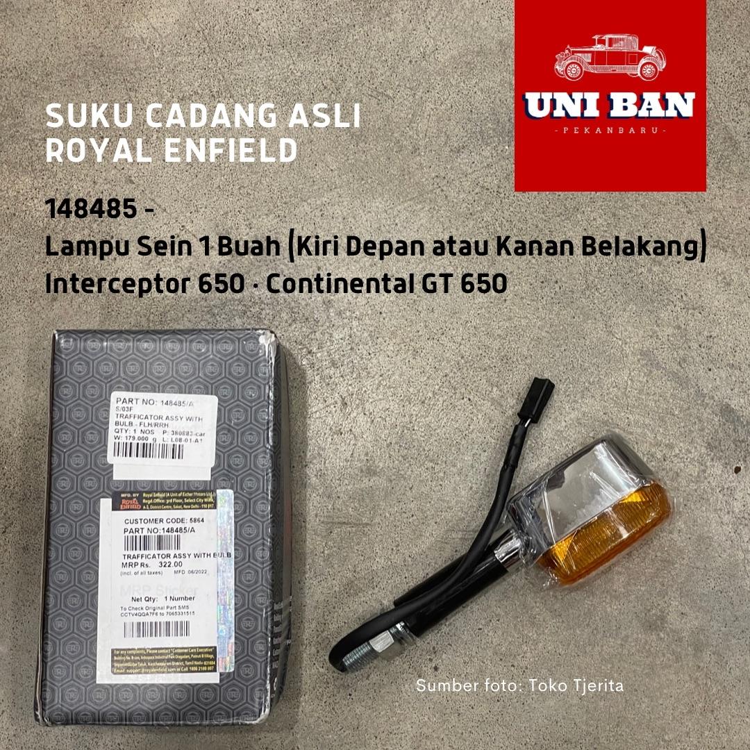 Lampu Sein (1 Buah) Interceptor Continental GT 650 148486 148485 - Royal Enfield ASLI