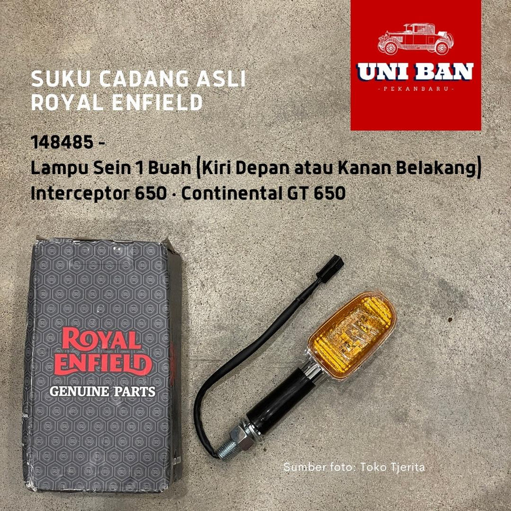 Lampu Sein (1 Buah) Interceptor Continental GT 650 148486 148485 - Royal Enfield ASLI