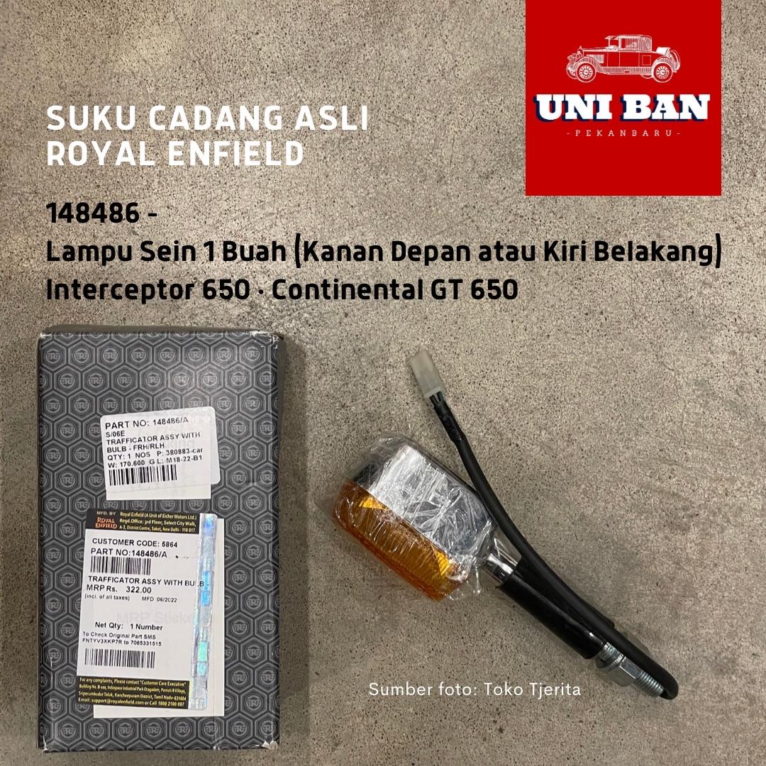 Lampu Sein (1 Buah) Interceptor Continental GT 650 148486 148485 - Royal Enfield ASLI